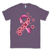 Lavender pink cancer ribbon Classic Tee - AdoDesignShop
