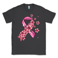 Smoke pink cancer ribbon Classic Tee - AdoDesignShop