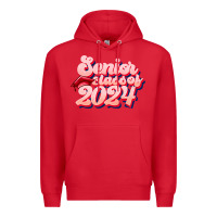 Red senior class of 2024 Premium Hoodie - JahusDesignShop