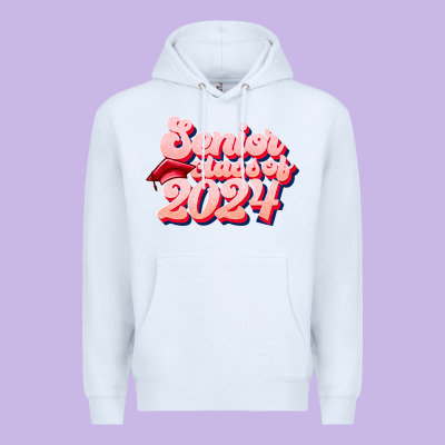 Senior Class Of 2024 Premium Hoodie Designed By Jahusdesignshop