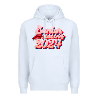 White senior class of 2024 Premium Hoodie - JahusDesignShop