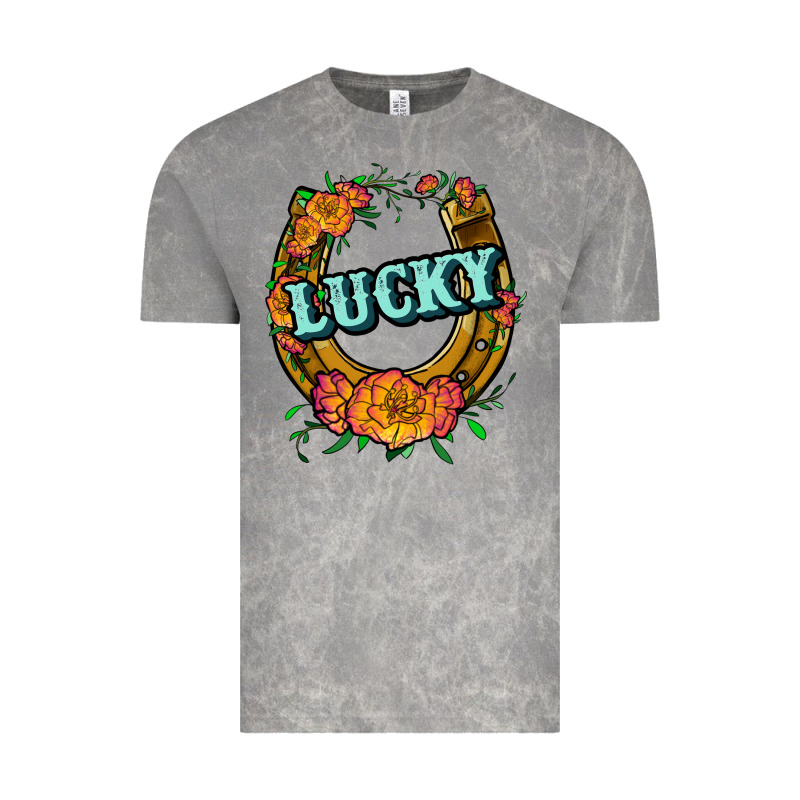 Horseshoe Lucky Vintage Tee by JahusDesignShop | Teevron