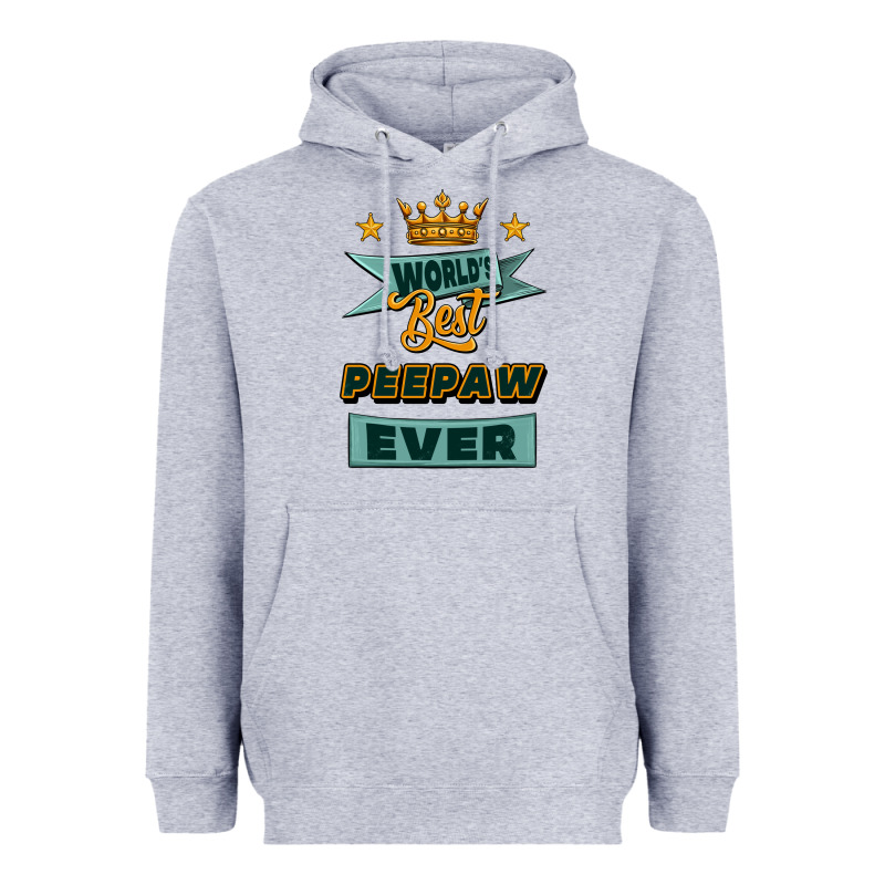 World's Best Peepaw Ever Heavyweight Hoodie by Jasminsmagicworld | Teevron