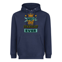 Navy world's best peepaw ever Heavyweight Hoodie - Jasminsmagicworld