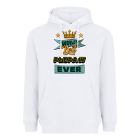 White world's best peepaw ever Heavyweight Hoodie - Jasminsmagicworld