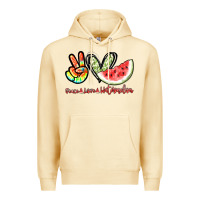 Pina Colada Peace love watermelon Premium Hoodie - NancyCooperArtShop