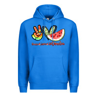 True Royal Peace love watermelon Premium Hoodie - NancyCooperArtShop