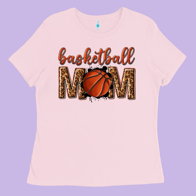 Ladies Tee basketball mom