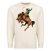Sandshell Bucking Bronco Rodeo Premium Sweatshirt - Bettercallsaul