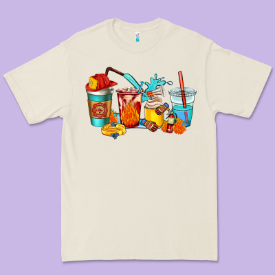 Firefighter Coffee Cups Premium Tee Designed By Adodesignshop
