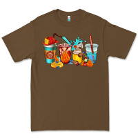 Cacao firefighter coffee cups Premium Tee - AdoDesignShop