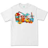 White firefighter coffee cups Premium Tee - AdoDesignShop
