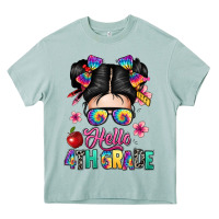 Hello Fourth Grade Heavy Core Tee | Teevron