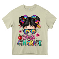 Mossy hello fourth grade Heavy Core Tee - texasbilliewilder