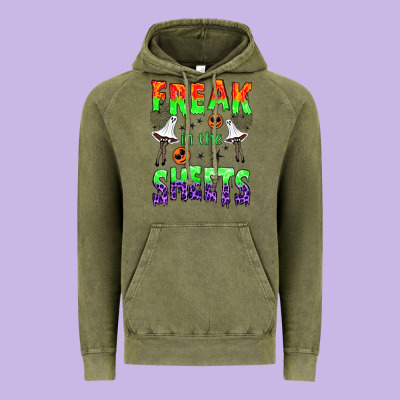 Freak In The Sheets Vintage Hoodie Designed By Bundleandbundleshop