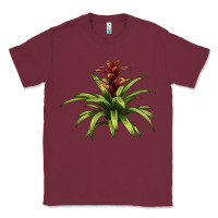 Burgundy Bromeliads Classic Tee - LillyAllenDesigns