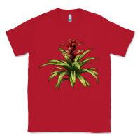 Red Bromeliads Classic Tee - LillyAllenDesigns
