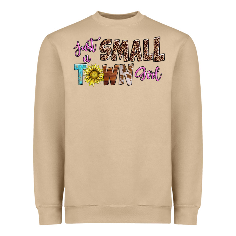 Just A Small Town Girl Heavyweight Sweatshirt by AdoDesignShop | Teevron