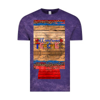 Cloud Purple all american teacher 12 oz slim can cooler Vintage Tee - Artiststas