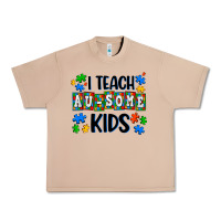 Burro i teach ausome kids Urban Heavy Tee - AdoDesignShop