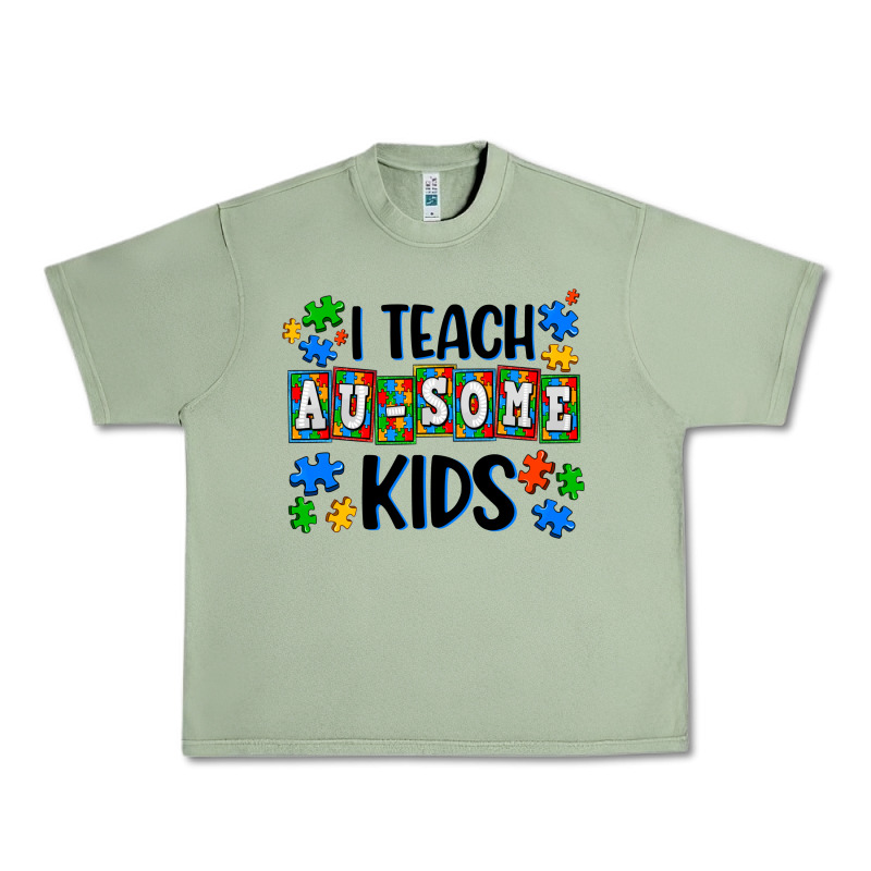 I Teach Ausome Kids Urban Heavy Tee by AdoDesignShop | Teevron