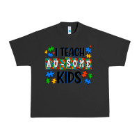 Pigment Black i teach ausome kids Urban Heavy Tee - AdoDesignShop