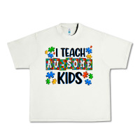 Pistachio i teach ausome kids Urban Heavy Tee - AdoDesignShop