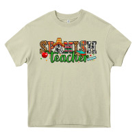 Mossy spanish teacher Heavy Core Tee - Zillion Design Studio