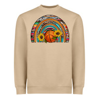 Mushroom basketball rainbow Heavyweight Sweatshirt - Artiststas