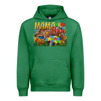 Emerald Mama bear Autism Urban Hoodie - CowGirlArtShop