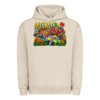 Pigment French Oak Mama bear Autism Urban Hoodie - CowGirlArtShop