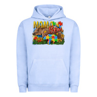 Pigment Grape Ice Mama bear Autism Urban Hoodie - CowGirlArtShop