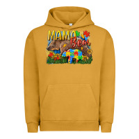 Pigment Peanut Butter Mama bear Autism Urban Hoodie - CowGirlArtShop
