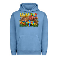 Pigment Pebble Blue Mama bear Autism Urban Hoodie - CowGirlArtShop
