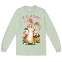 Matcha Babies First Easter Girls Long Sleeve Tee - Jasminsmagicworld
