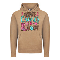 Vintage Coffee give cancer the boot Vintage Hoodie - JahusDesignShop