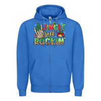 True Royal jingle bell rockin' Zipper Hoodie - MaliasSmallBusiness