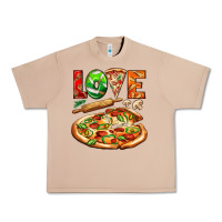 Burro love pizza Urban Heavy Tee - AdoDesignShop