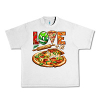 Lunar Rock love pizza Urban Heavy Tee - AdoDesignShop