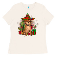 Bone Chihuahua Christmas Ladies Tee - JahusDesignShop