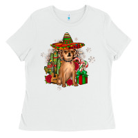 Chihuahua Christmas Ladies Tee | Teevron