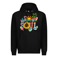 Black summer soul Premium Hoodie - NancyCooperArtShop