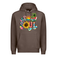Coffee summer soul Premium Hoodie - NancyCooperArtShop