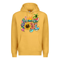 Mustard summer soul Premium Hoodie - NancyCooperArtShop