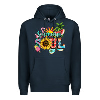 Navy summer soul Premium Hoodie - NancyCooperArtShop
