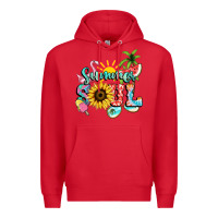 Red summer soul Premium Hoodie - NancyCooperArtShop