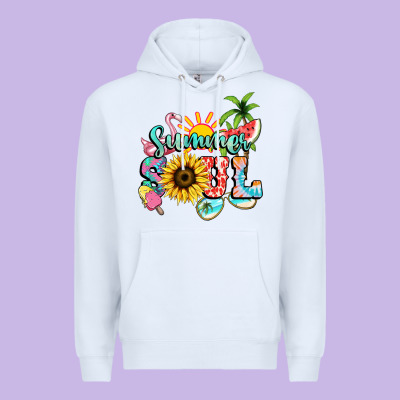 Summer Soul Premium Hoodie Designed By Nancycooperartshop