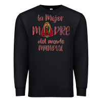Black La mejor Madre Del Mundo Mundial Premium Sweatshirt - Bettercallsaul