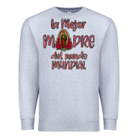 Heather Grey La mejor Madre Del Mundo Mundial Premium Sweatshirt - Bettercallsaul