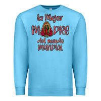 Ocean Blue La mejor Madre Del Mundo Mundial Premium Sweatshirt - Bettercallsaul